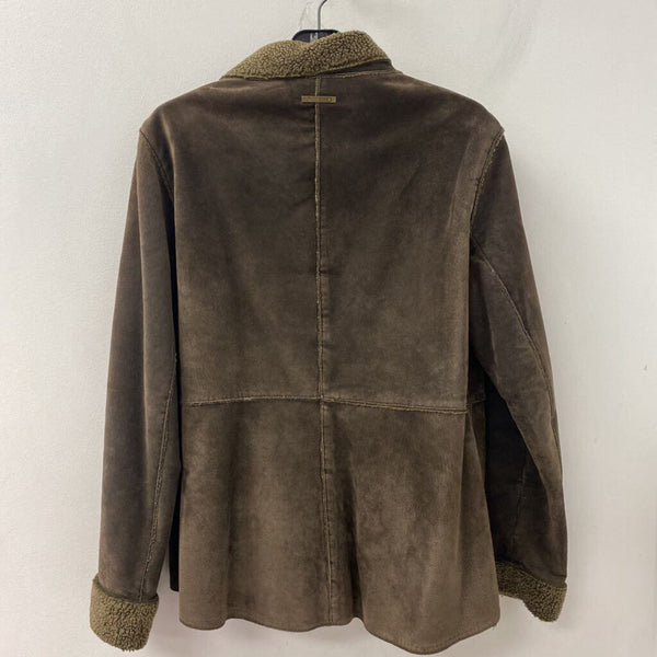 GUESS WOMEN'S COAT brown L