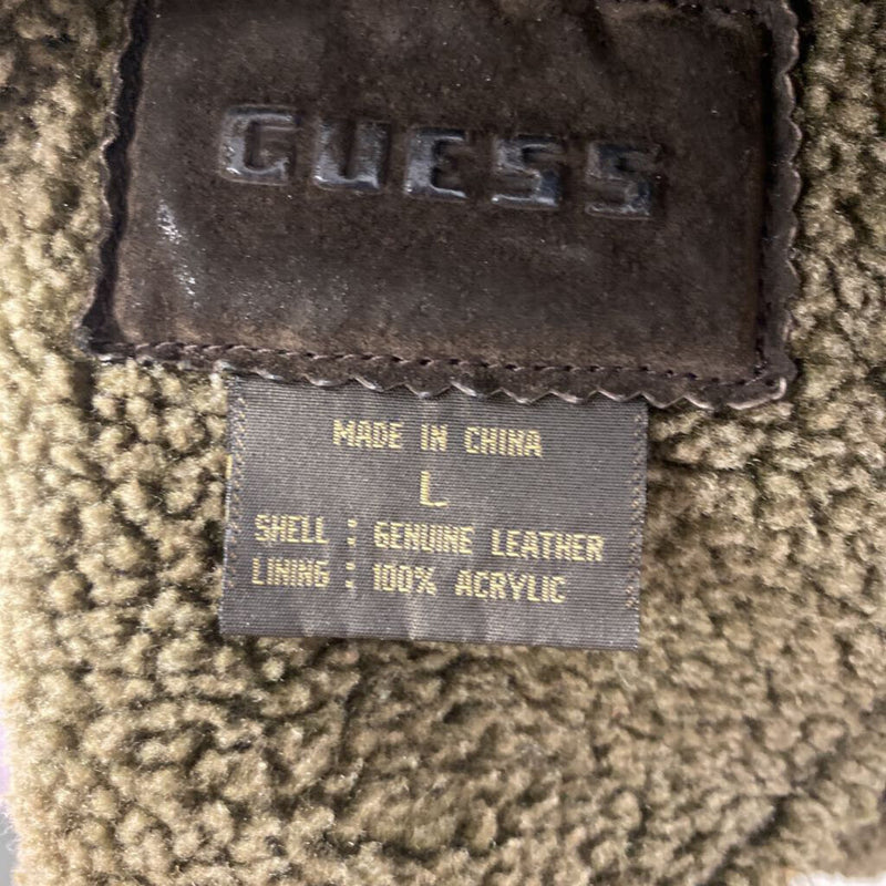 GUESS WOMEN'S COAT brown L