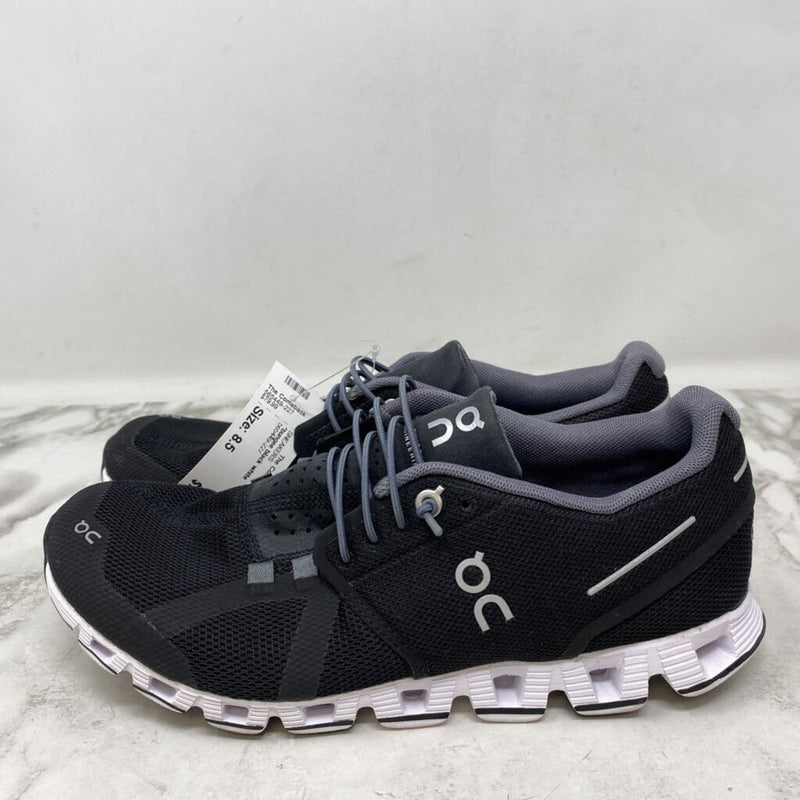 ON CLOUD WOMEN'S SNEAKERS black white 8.5