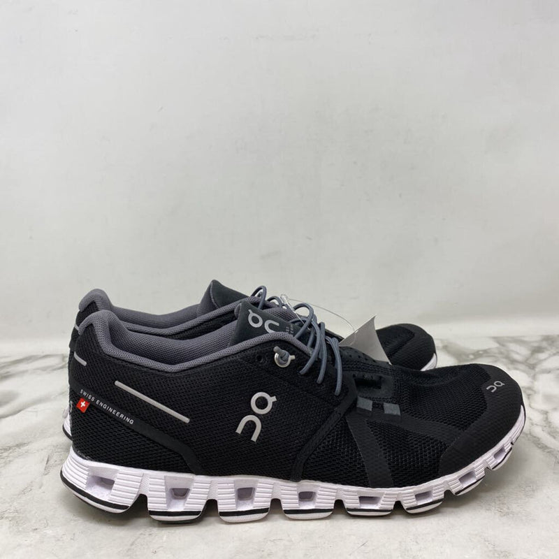 ON CLOUD WOMEN'S SNEAKERS black white 8.5