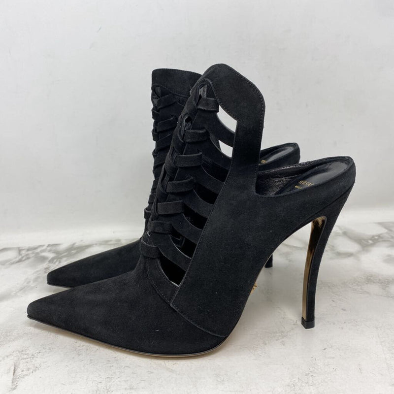 VERSACE WOMEN'S HEELS black 38.5