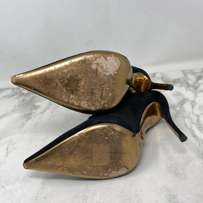 VERSACE WOMEN'S HEELS black 38.5