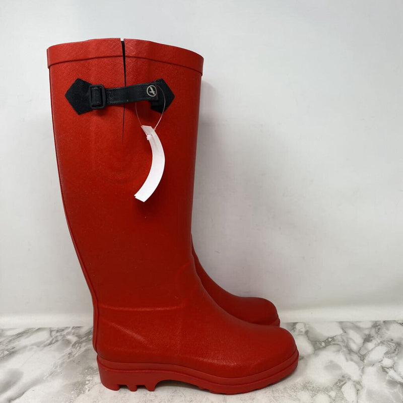 AIGLE WOMEN'S RAIN BOOTS red 38