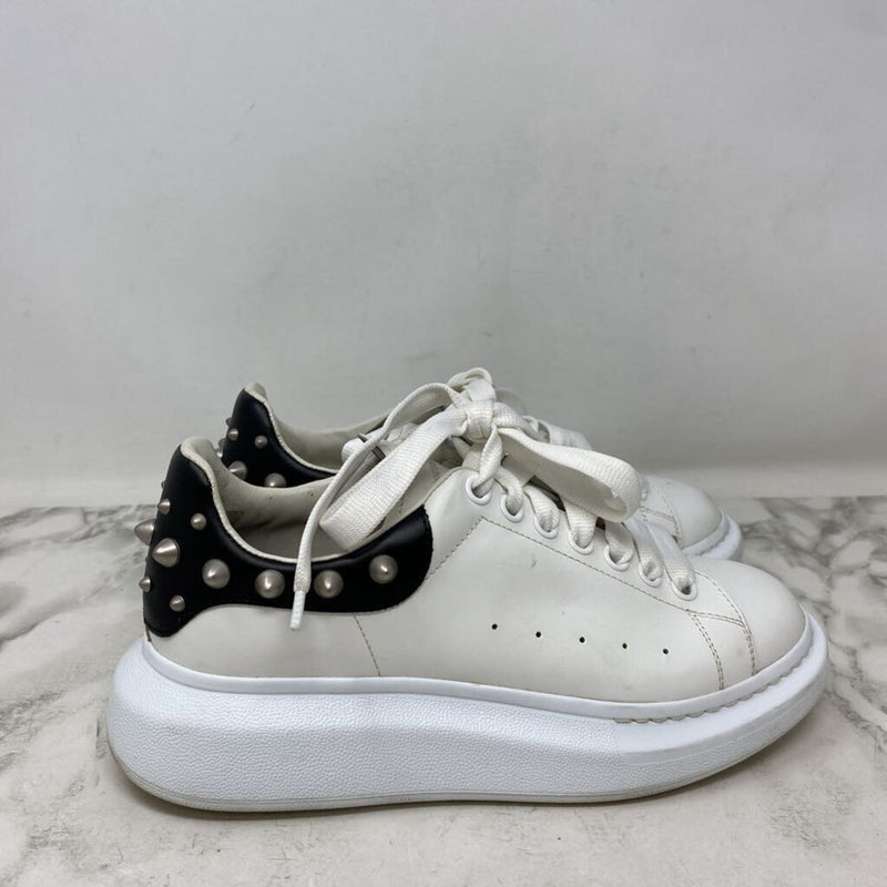 ALEXANDER MCQUEEN WOMEN'S SNEAKERS white black 39