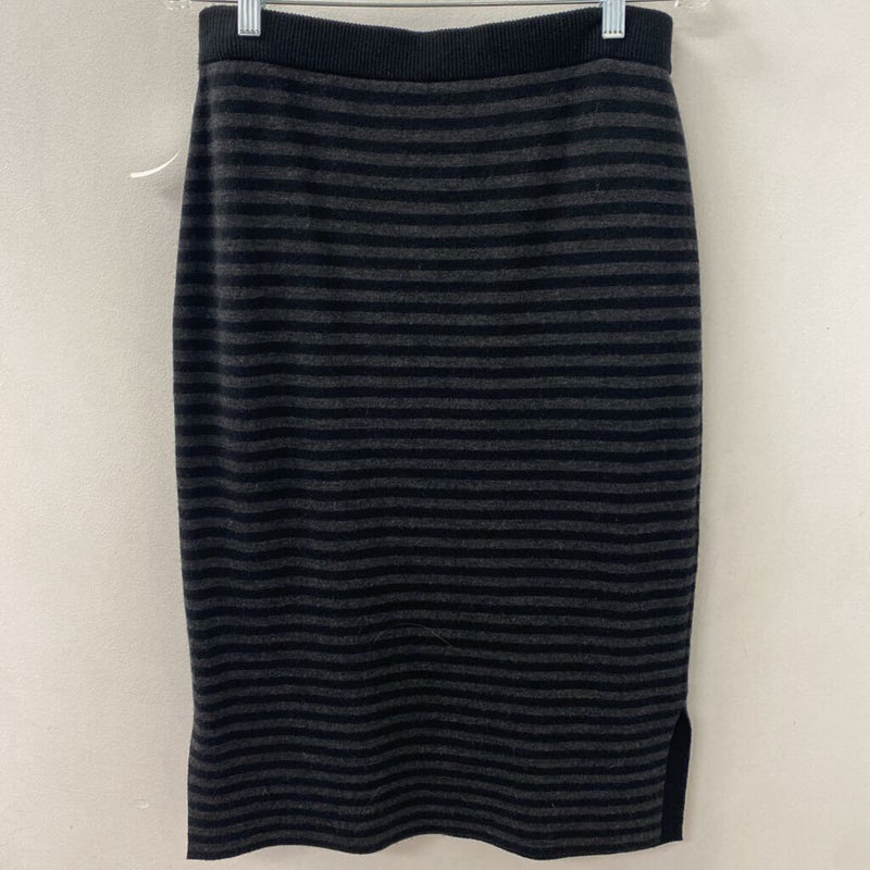 EILEEN FISHER WOMEN'S SKIRT black grey S