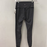 LULULEMON WOMEN'S ACTIVE BOTTOM black white 8