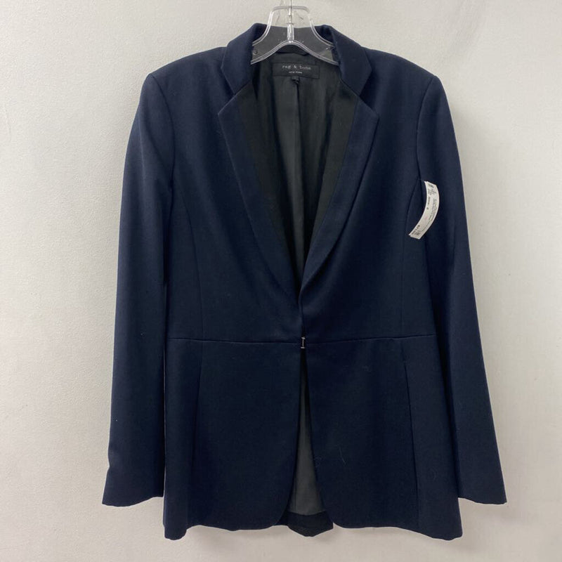 RAG & BONE WOMEN'S BLAZER/JACKET navy black 2