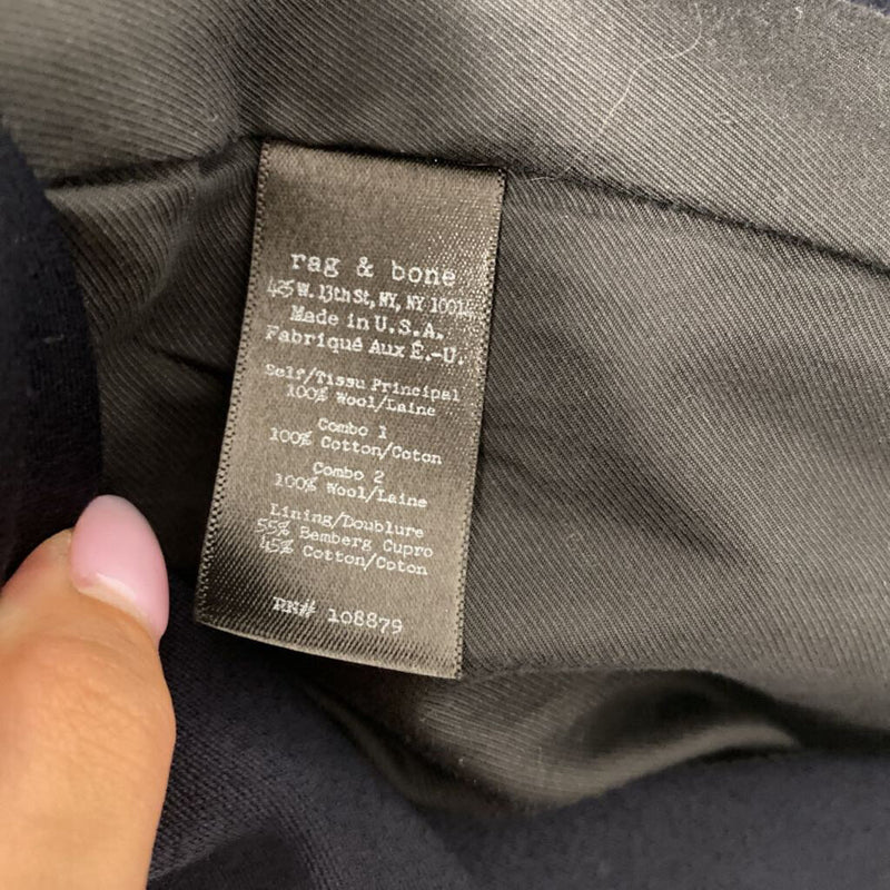 RAG & BONE WOMEN'S BLAZER/JACKET navy black 2