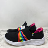 SKECHERS WOMEN'S SNEAKERS black multi 6