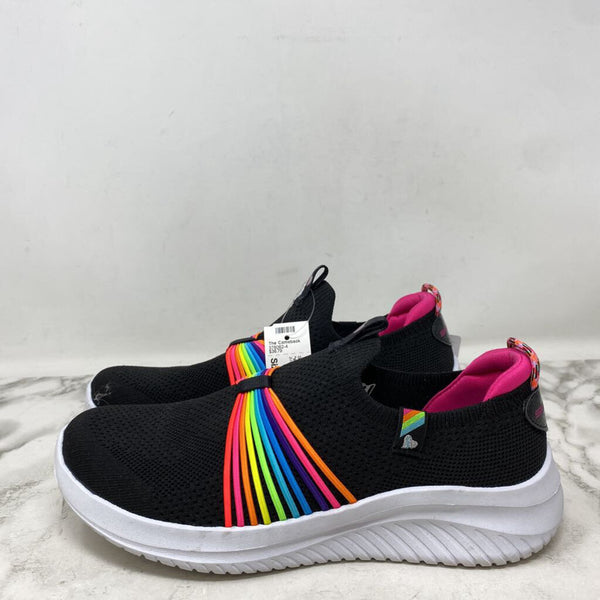 SKECHERS WOMEN'S SNEAKERS black multi 6