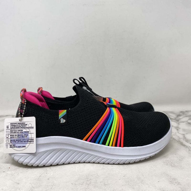 SKECHERS WOMEN'S SNEAKERS black multi 6