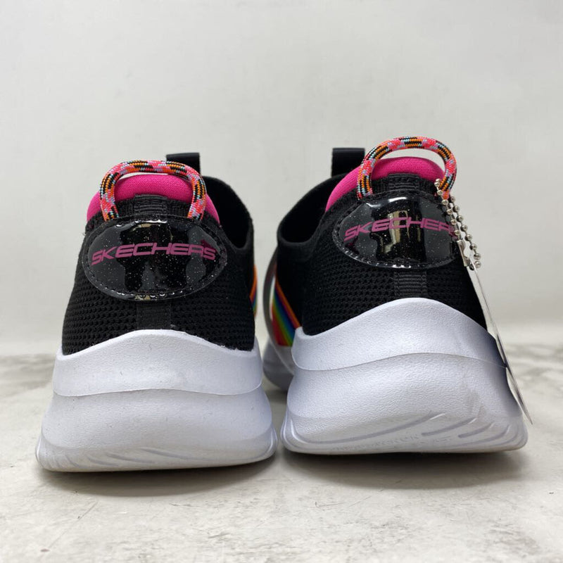 SKECHERS WOMEN'S SNEAKERS black multi 6