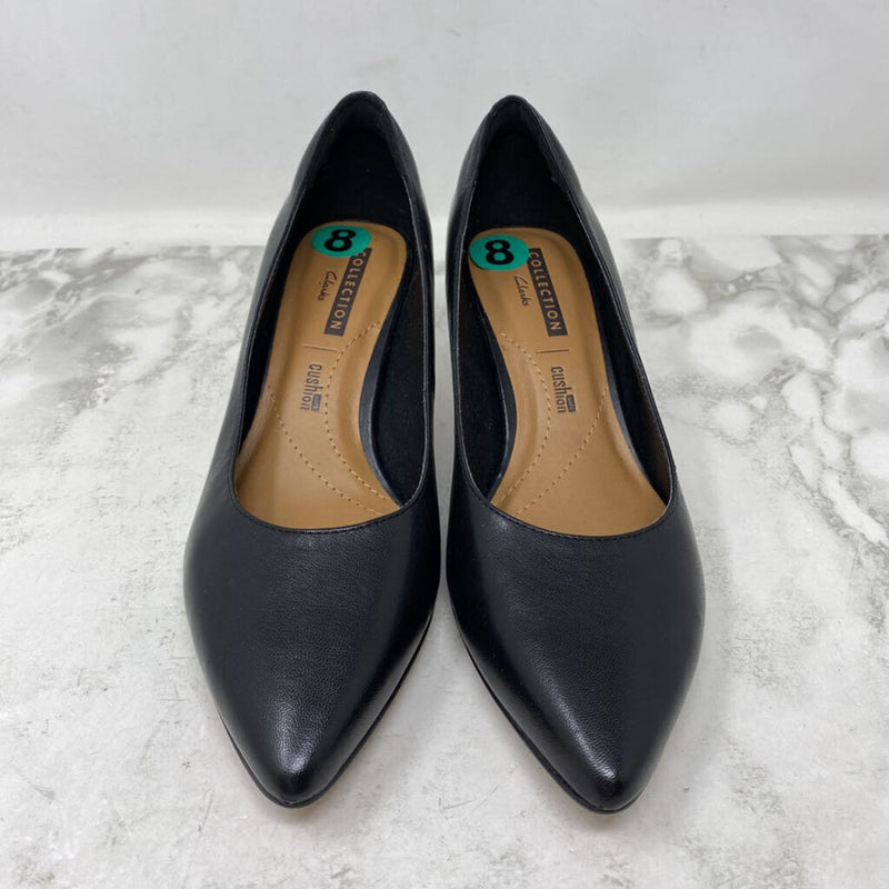 CLARKS WOMEN'S FOOTWEAR black 8