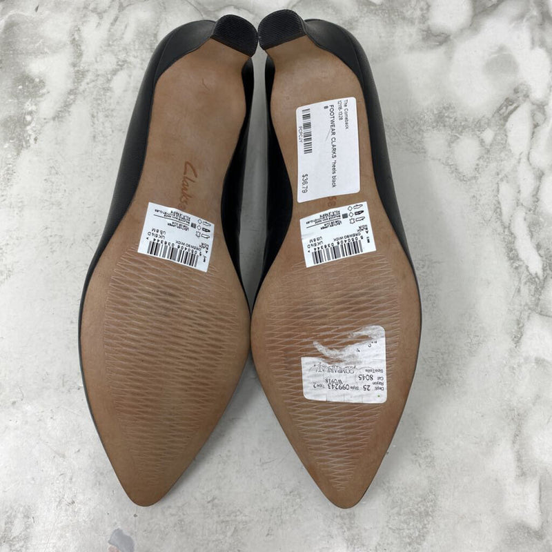 CLARKS WOMEN'S FOOTWEAR black 8