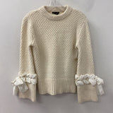 Club Monaco WOMEN'S SWEATER cream XS