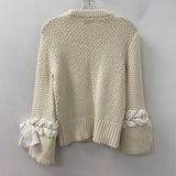 Club Monaco WOMEN'S SWEATER cream XS