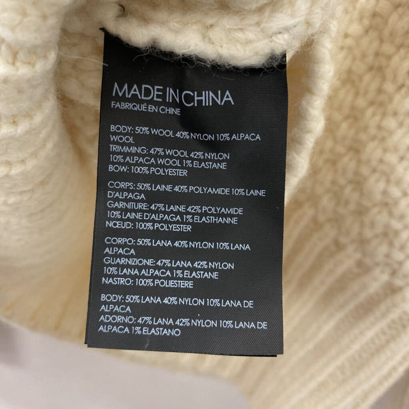 Club Monaco WOMEN'S SWEATER cream XS