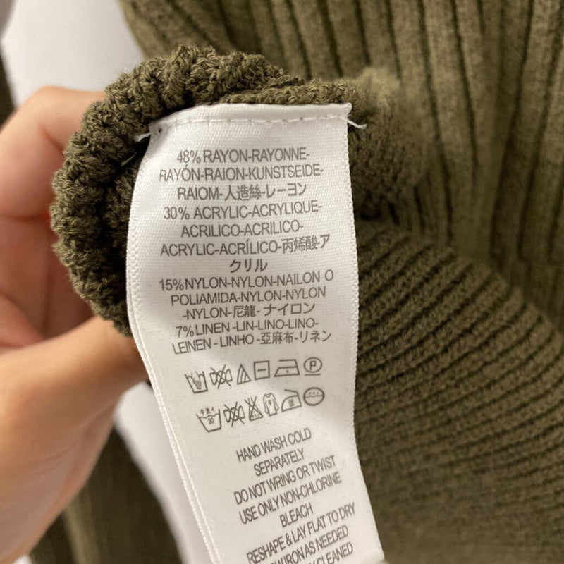 FREE PEOPLE WOMEN'S SWEATER green XS