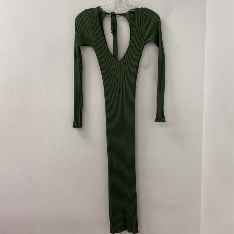 NBD WOMEN'S DRESS green XS