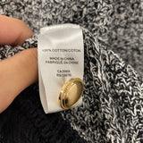 RW&CO WOMEN'S SWEATER white black XL