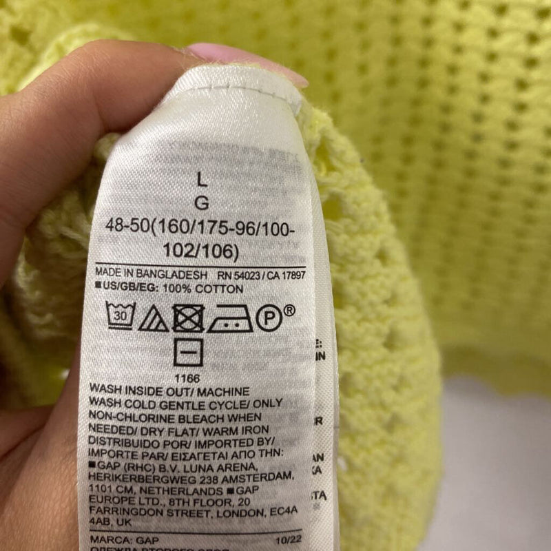 GAP WOMEN'S SWEATER yellow L