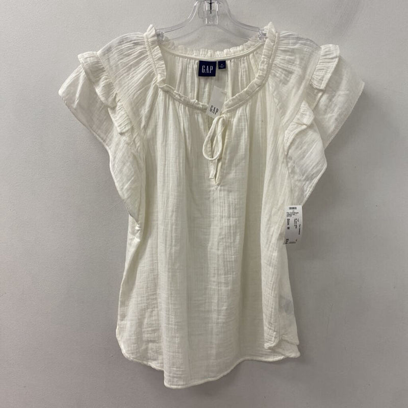 GAP WOMEN'S TOP white M