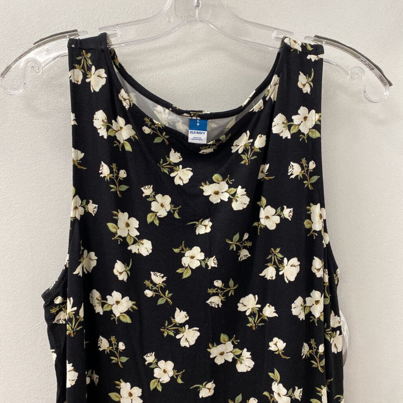 OLD NAVY WOMEN'S DRESS black white L