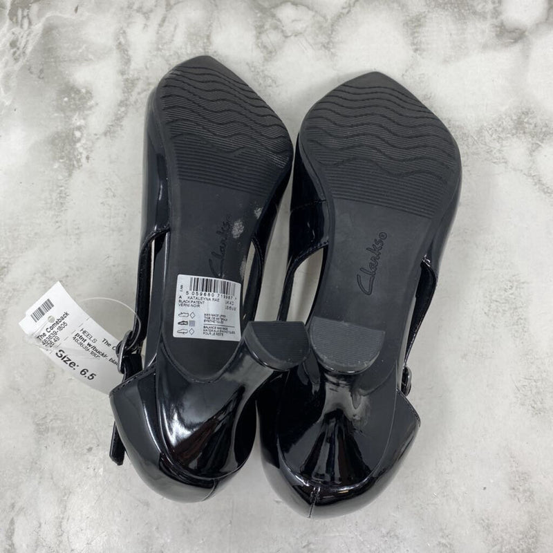 CLARKS WOMEN'S HEELS black 6.5