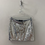 MANGO/MNG WOMEN'S SKIRT silver S