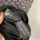 ZARA WOMEN'S DRESS black pink white S