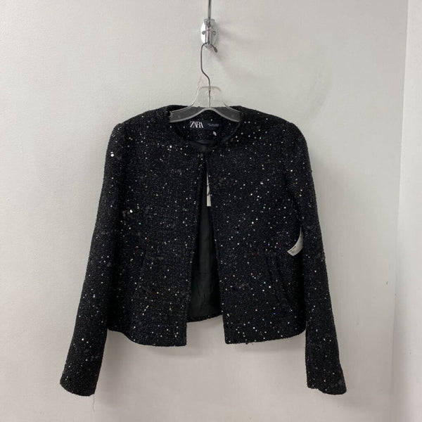 ZARA WOMEN'S BLAZER/JACKET black S