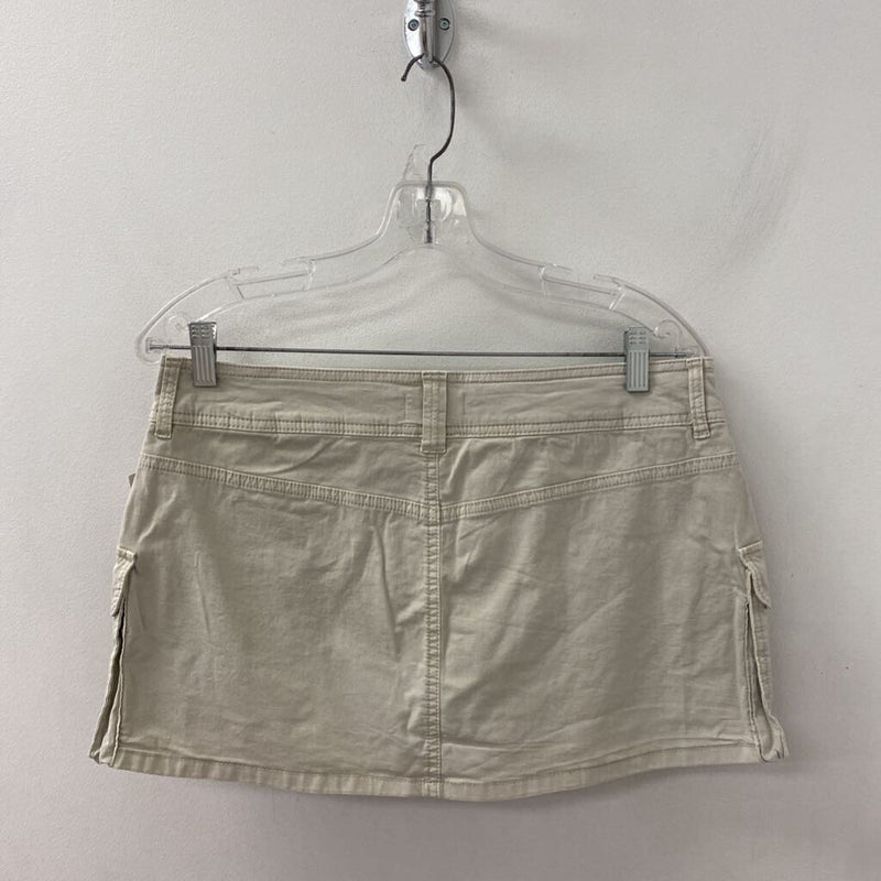 garage WOMEN'S SKIRT khaki M