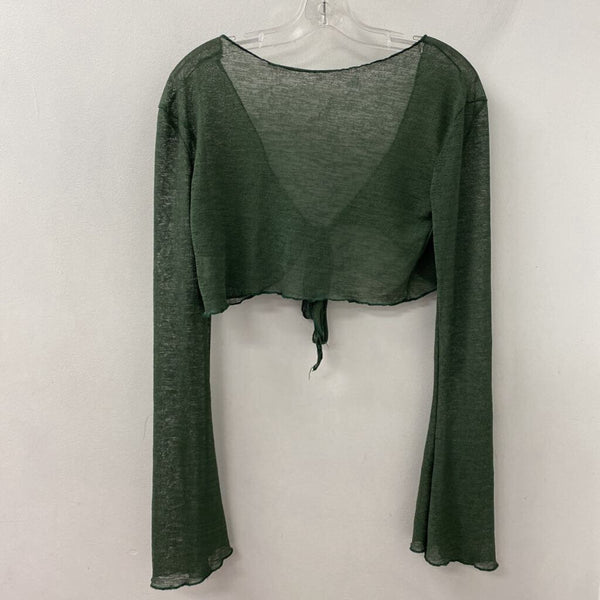 WOMEN'S TOP green S