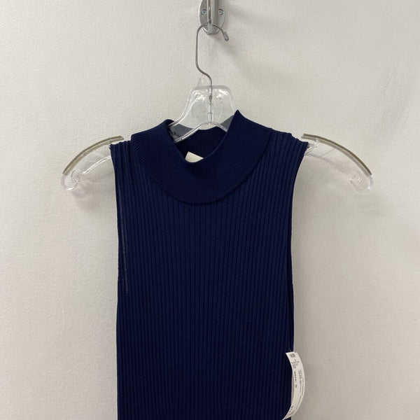 Massimo Dutti WOMEN'S DRESS navy S