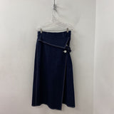 ROBERT RODRIGUEZ WOMEN'S SKIRT blue white 6