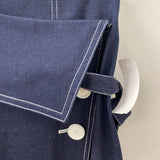 ROBERT RODRIGUEZ WOMEN'S SKIRT blue white 6