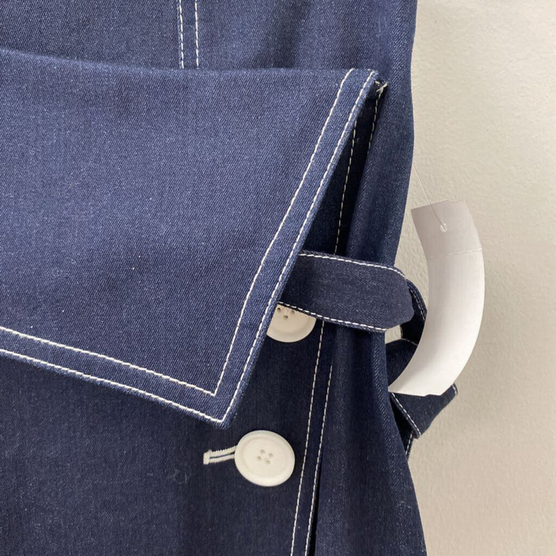 ROBERT RODRIGUEZ WOMEN'S SKIRT blue white 6