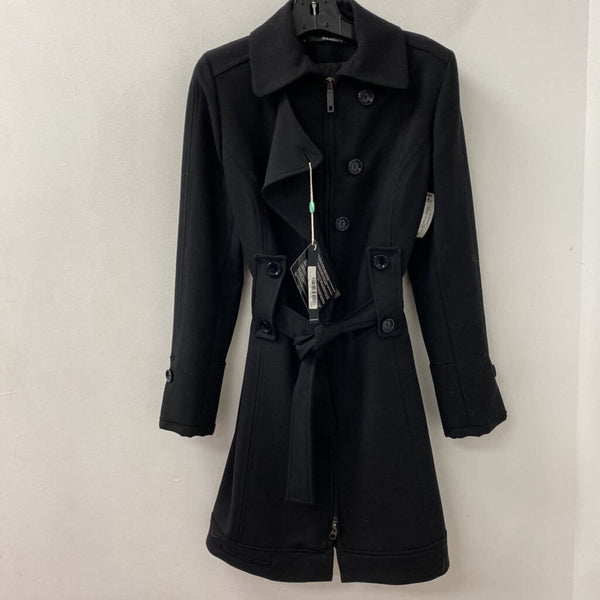 ANNA RITA N WOMEN'S COAT black S/XS/IT44