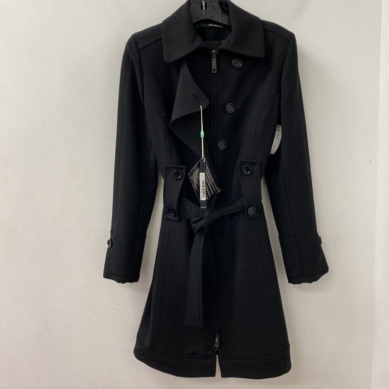 ANNA RITA N WOMEN'S COAT black S/XS/IT44