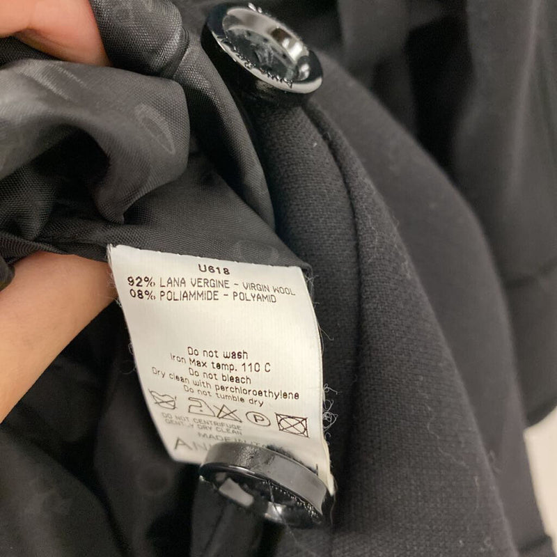 ANNA RITA N WOMEN'S COAT black S/XS/IT44