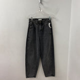 OAK + FORT WOMEN'S JEANS grey XS