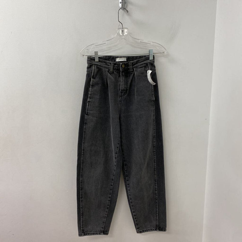 OAK + FORT WOMEN'S JEANS grey XS