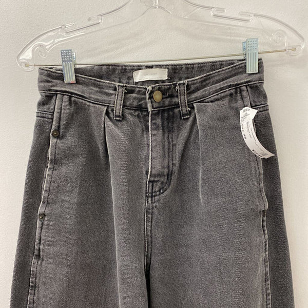 OAK + FORT WOMEN'S JEANS grey XS