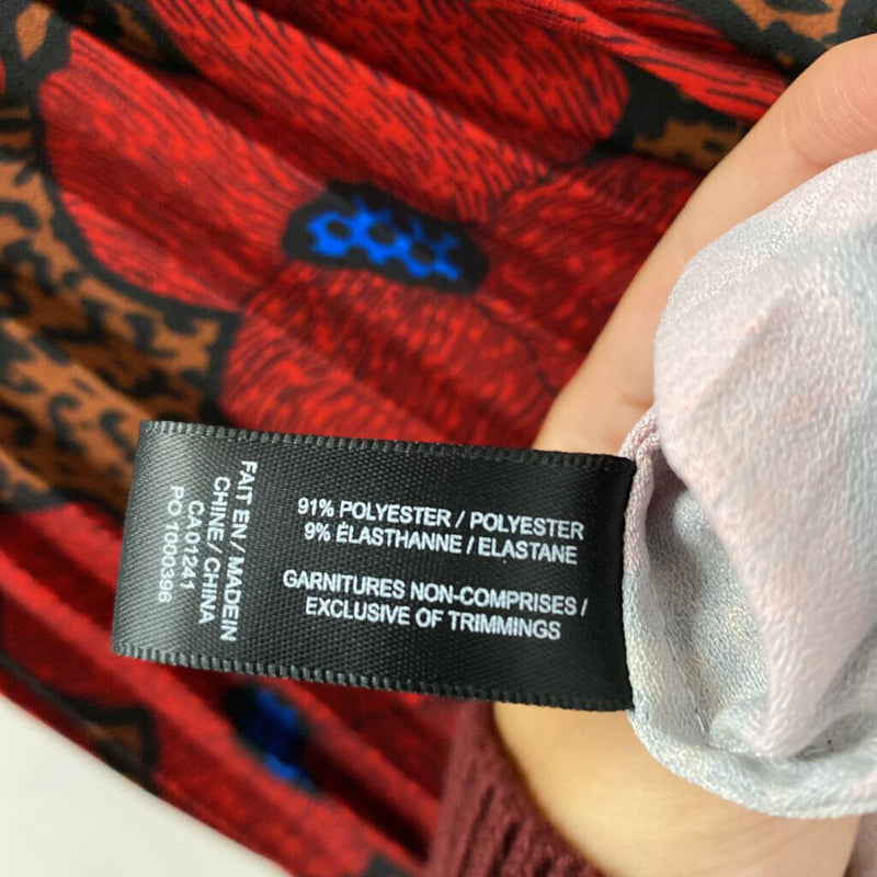 ICONE simons WOMEN'S SKIRT floral and animal print M