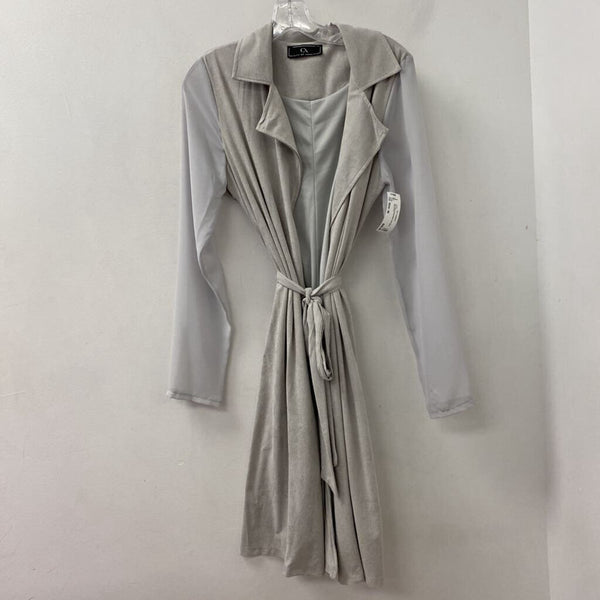 WOMEN'S COAT grey M