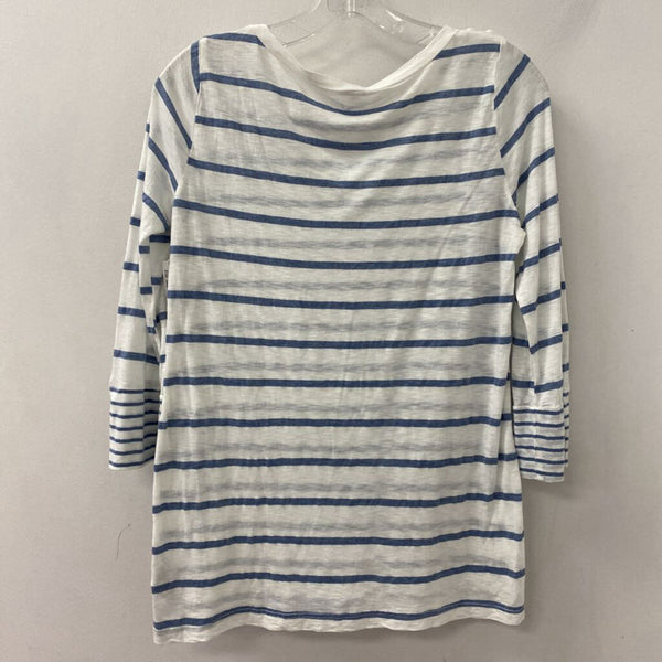 SPLENDID WOMEN'S T-SHIRT white blue M