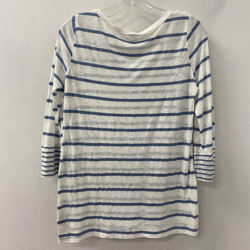 SPLENDID WOMEN'S T-SHIRT white blue M