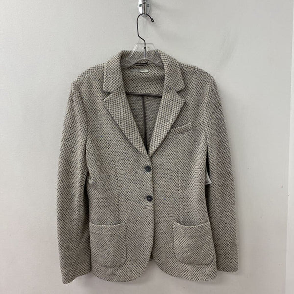 CIRCOLO WOMEN'S BLAZER/JACKET grey blue S/M46