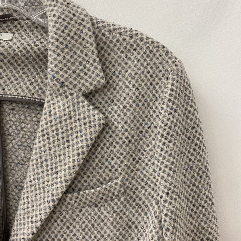 CIRCOLO WOMEN'S BLAZER/JACKET grey blue S/M46