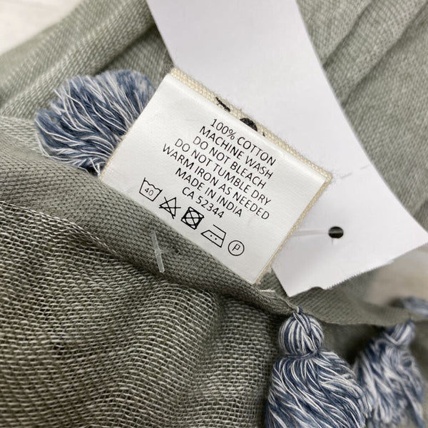 INDABA WOMEN'S SCARF/SHAWL sage grey blue pink